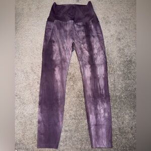 Born Primitive Purple Tie-Dye Leggings